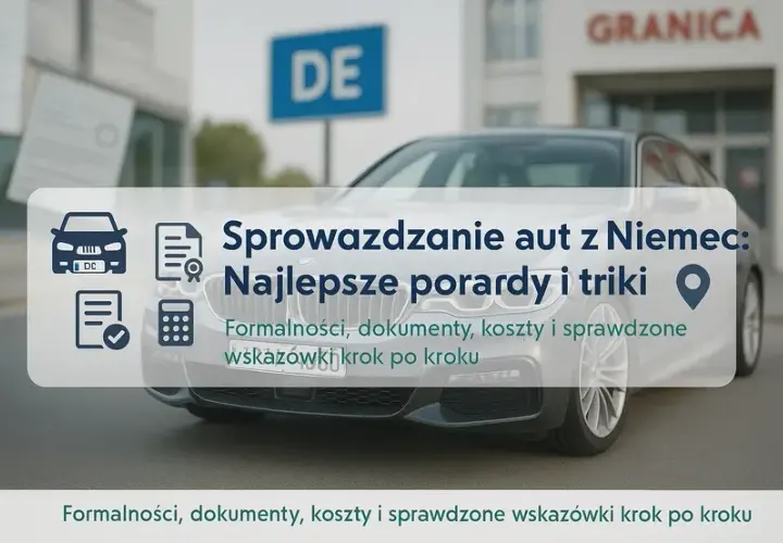 Rejestracja auta z Niemiec: Kompletny przewodnik 2025 | Koszty i Formalności
