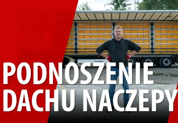 Jak otworzyć dach naczepy? Praktyczny poradnik krok po kroku