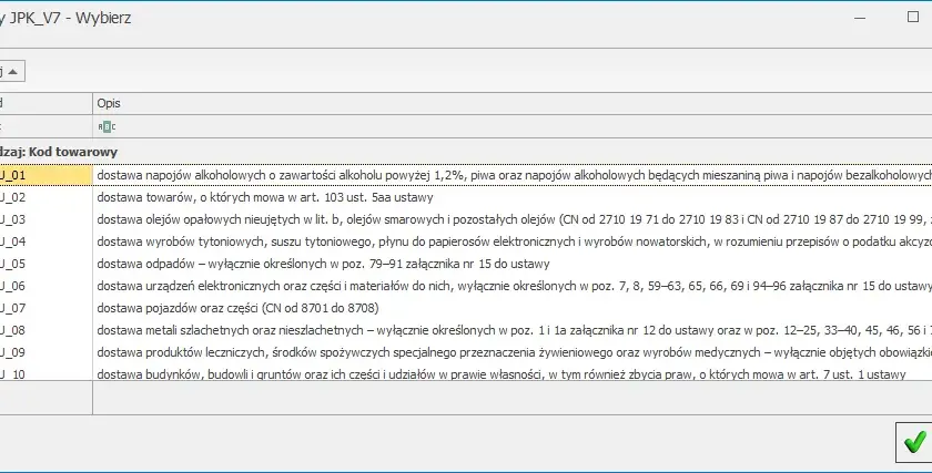 Sprzedaż naczepy a GTU_07 w JPK_V7: Czy musisz oznaczać?