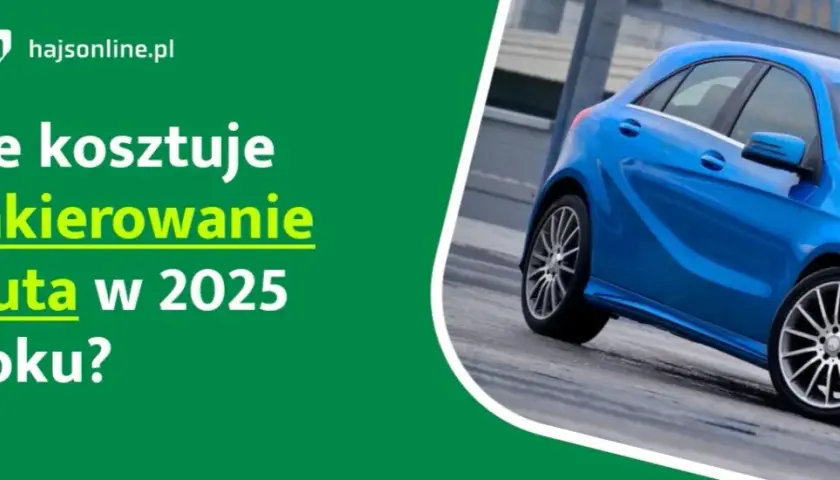Ile kosztuje lakierowanie elementu auta? Ceny i czynniki 2025