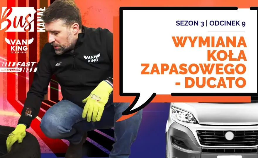 Demontaż koła zapasowego Fiat Ducato: Jak odblokować zapieczony mechanizm?