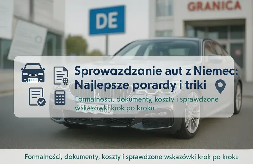 Rejestracja auta z Niemiec: Kompletny przewodnik 2025 | Koszty i Formalności