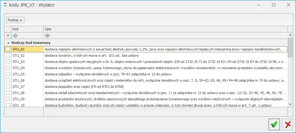 Sprzedaż naczepy a GTU_07 w JPK_V7: Czy musisz oznaczać?